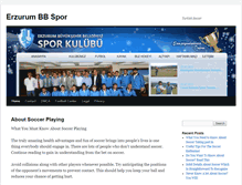 Tablet Screenshot of erzurumbbspor.com